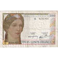 França, 300 Francs, Serveau, 1939, O.441.924, VF(20-25), Fayette:29.3, KM:87a