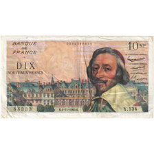 France, 10 Nouveaux Francs, 1960, Y.134, TB, Fayette:57.11, KM:142a
