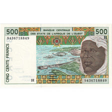 West African States, 500 Francs, 1991-2003, KM:110Aa, UNC(65-70)