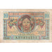 Francja, 10 Francs, 1947 French Treasury, 1947, A.01834235, AU(55-58)