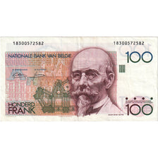 Belgium, 100 Francs, Undated (1982-94), KM:142a, AU(55-58)