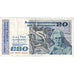 Ireland - Republic, 20 Pounds, 1985-08-26, EF(40-45)