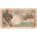 Guadalupe, 50 Francs, 1946, P.38, Belain d'Esnambuc, MB, KM:34