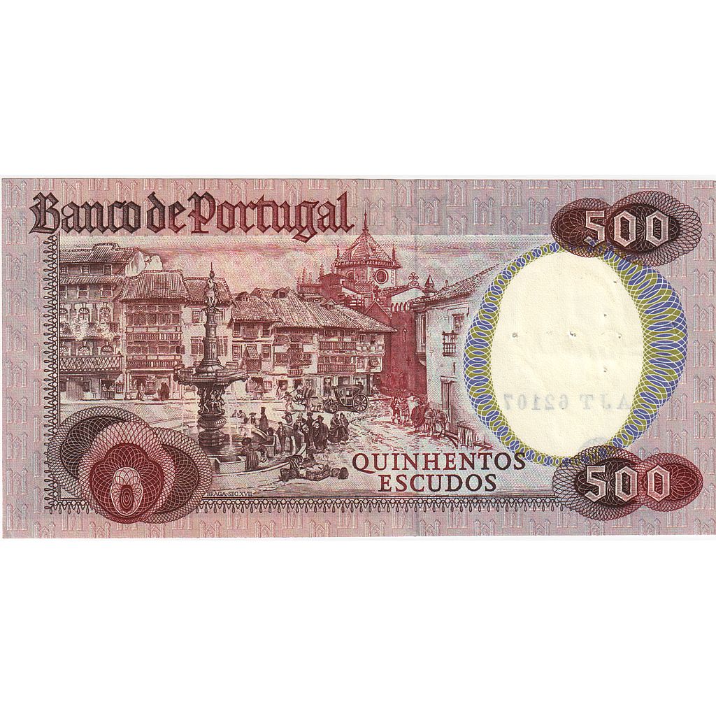 Portugal, 500 Escudos, 1979, 1979-10-04, KM:177a, AU(50-53)