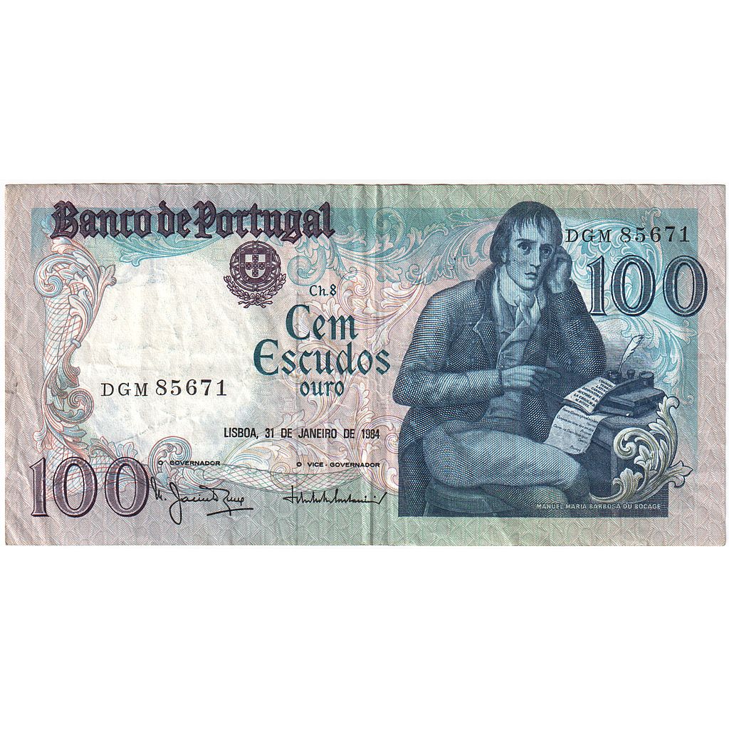 Portogallo, 100 Escudos, 1984, 1984-01-31, KM:178c, BB