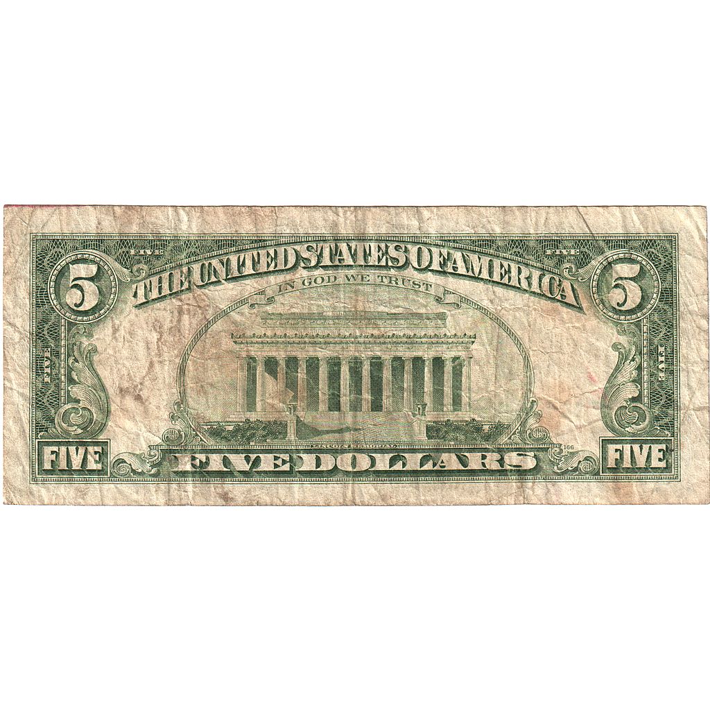 United States, Five Dollars, 1985, KM:3717, VF(20-25)