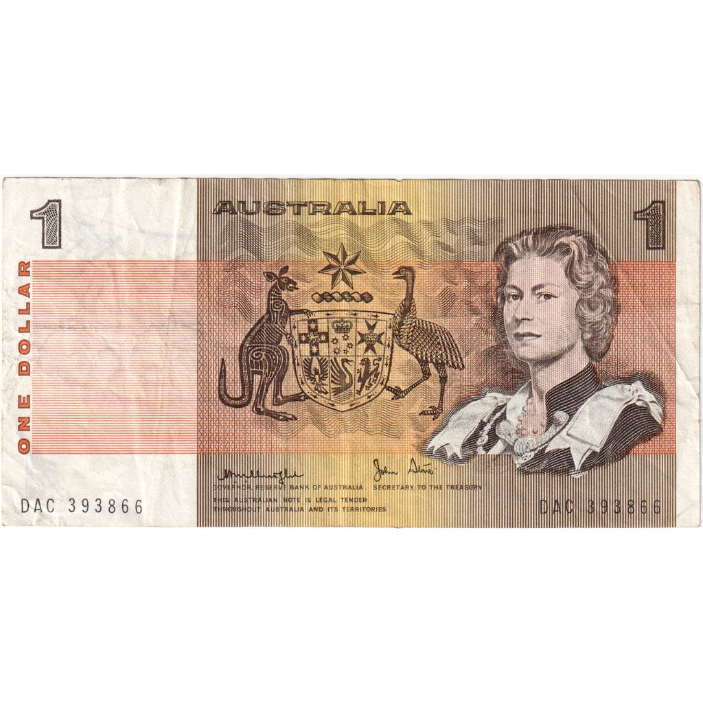 1 Dollar, Australia, KM:42d, BC