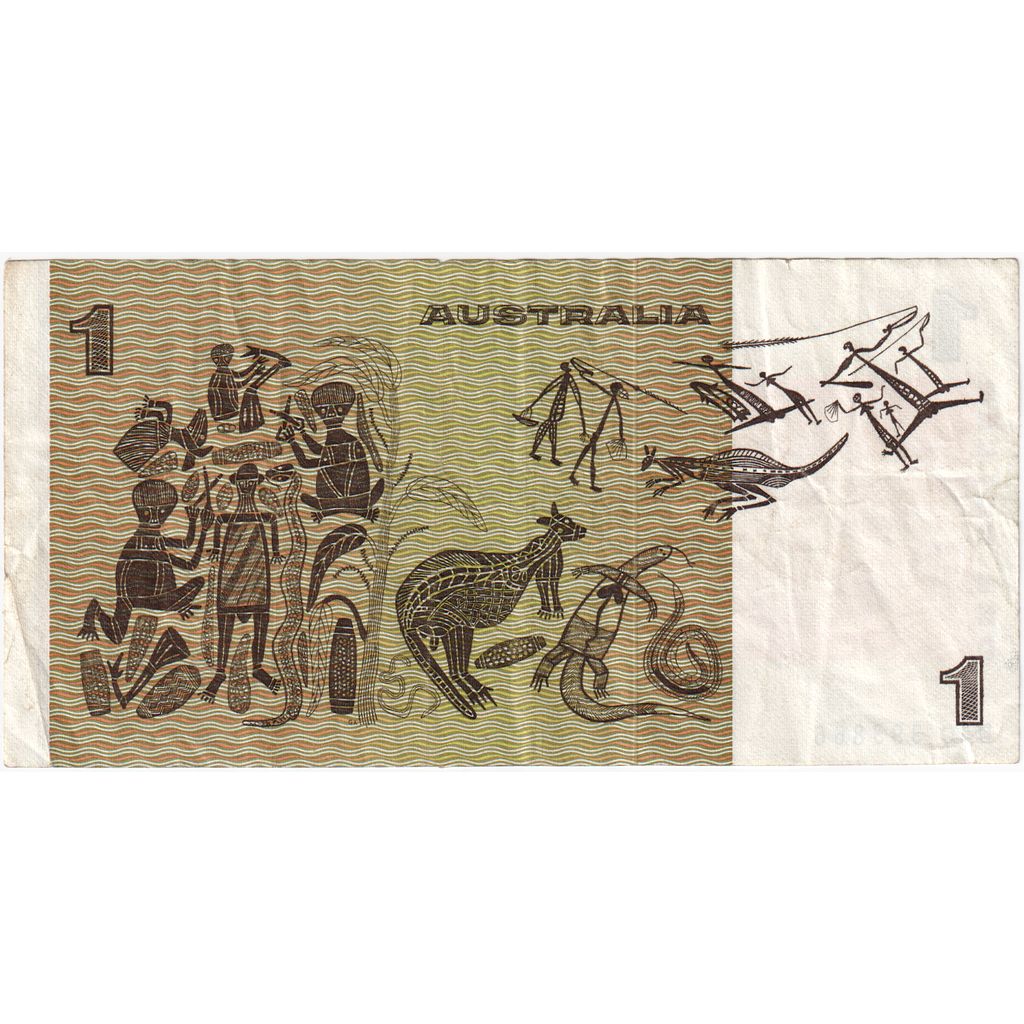 1 Dollar, Australia, KM:42d, BC