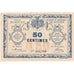 France, Rouen, 50 Centimes, 1916, Chambre de Commerce, AU(55-58), Pirot:110-18