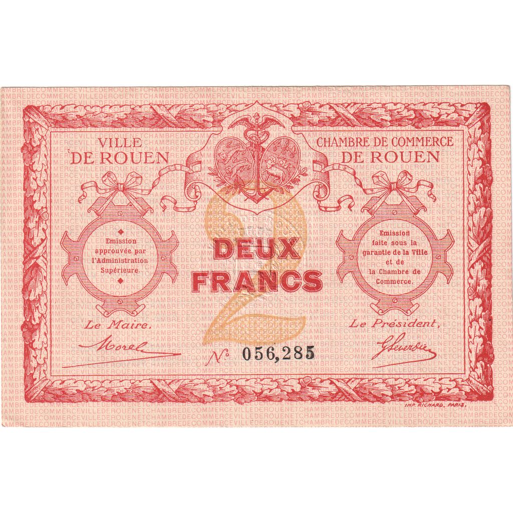 France, 2 Francs, 1920, 056.285, TTB