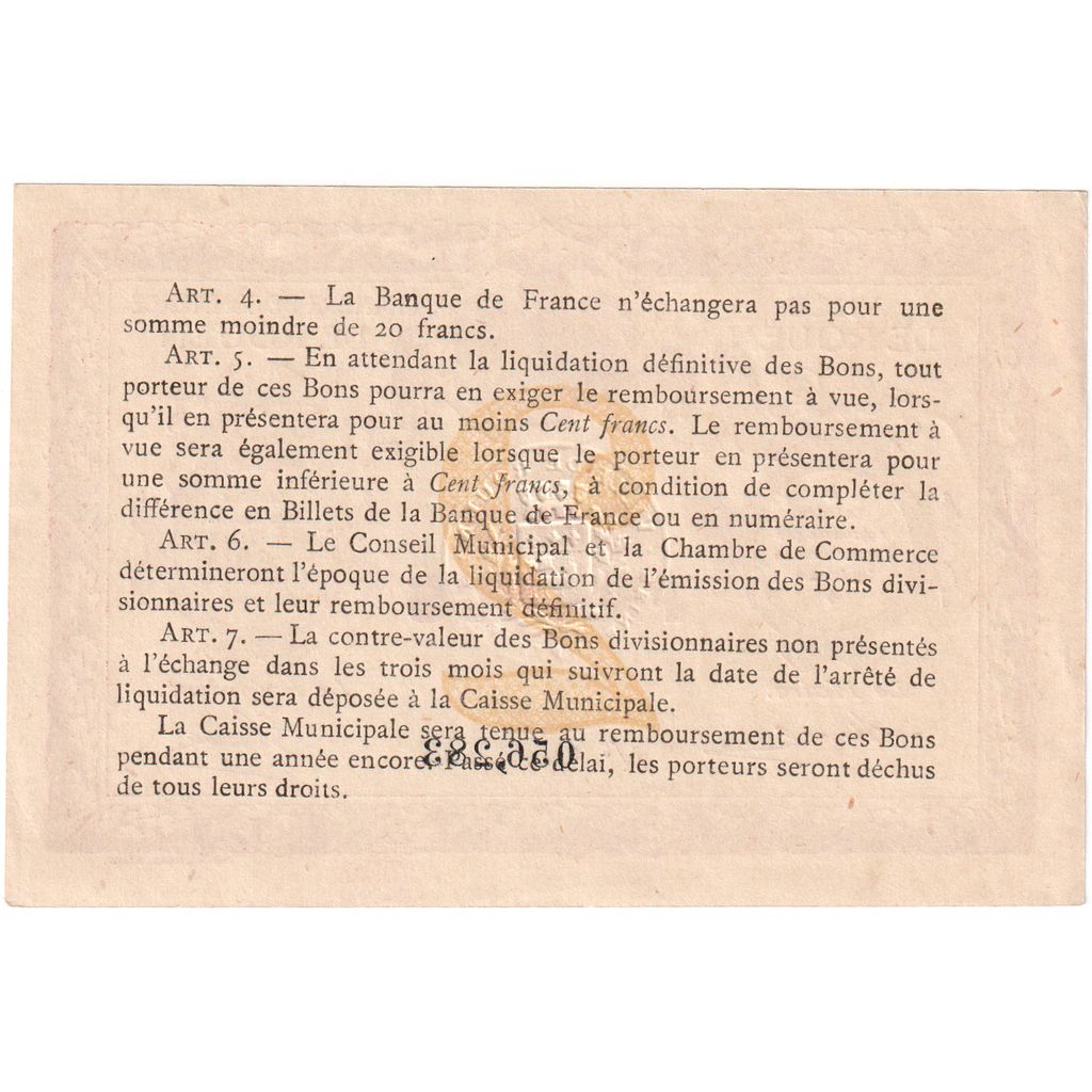 Francja, 2 Francs, 1920, 056.285, EF(40-45)