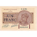 France, Paris, 1 Franc, 1920, UNC(65-70), Pirot:97-23