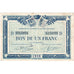 France, Quimper et Brest, 1 Franc, 1920, TB, Pirot:104-17
