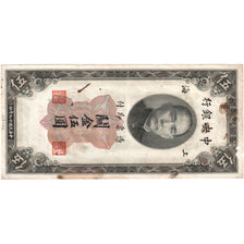 China, 5 Customs Gold Units, 1930, 1930, KM:326c, VF(20-25)