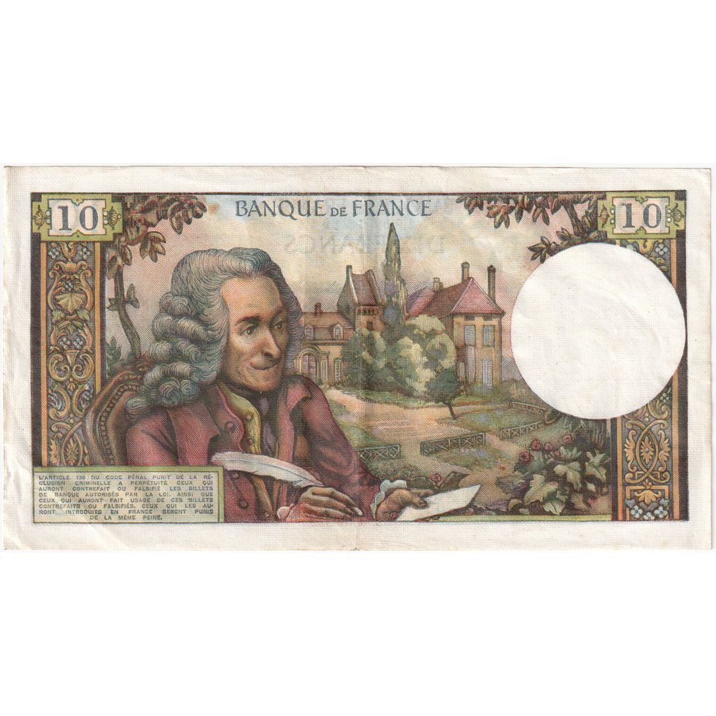 Francia, 10 Francs, 1972, X.782, BB, Fayette:62.57, KM:147d