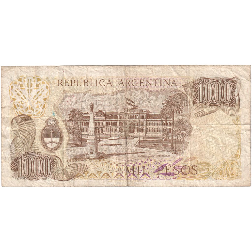 Argentine, 1000 Pesos, TB