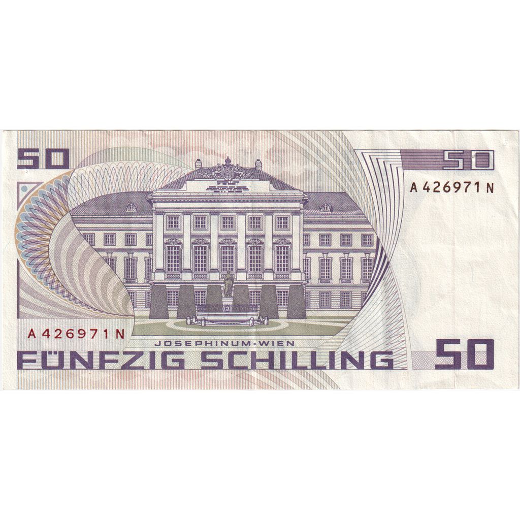 Austria, 50 Schilling, 1986-01-02, KM:149, EF(40-45)