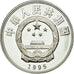 Coin, CHINA, PEOPLE'S REPUBLIC, 5 Yüan, 1995, MS(65-70), Silver, KM:868