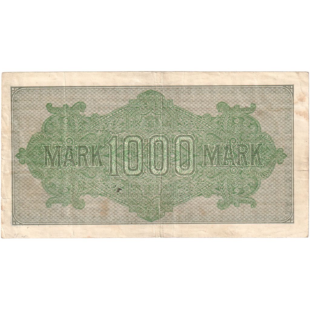 Germany, 1000 Mark, 1922-09-15, KM:76g, EF(40-45)