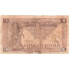 Indonesia, 10 Rupiah, 1952, KM:43b, MB