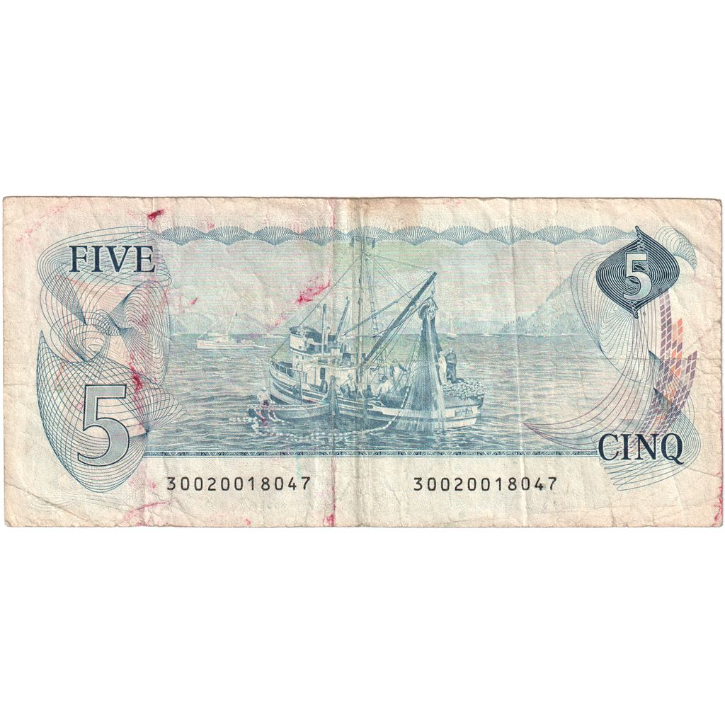 Canadá, 5 Dollars, 1979, KM:92a, VF(20-25)