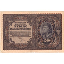 Poland, 1000 Marek, 1919, 1919-08-23, KM:29, EF(40-45)