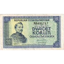 Tschechoslowakei, 20 Korun, S