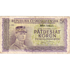 Czechoslovakia, 50 Korun, VF(20-25)