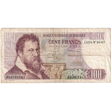 Belgium, 100 Francs, 1971-09-22, VF(20-25)