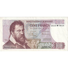 Belgium, 100 Francs, 1974-03-22, EF(40-45)