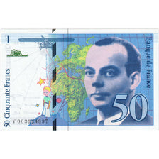 France, 50 Francs,Saint-Exupéry, V003224937, UNC(65-70)