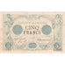 France, 5 Francs, Noir, U.1779, F.2643, TTB