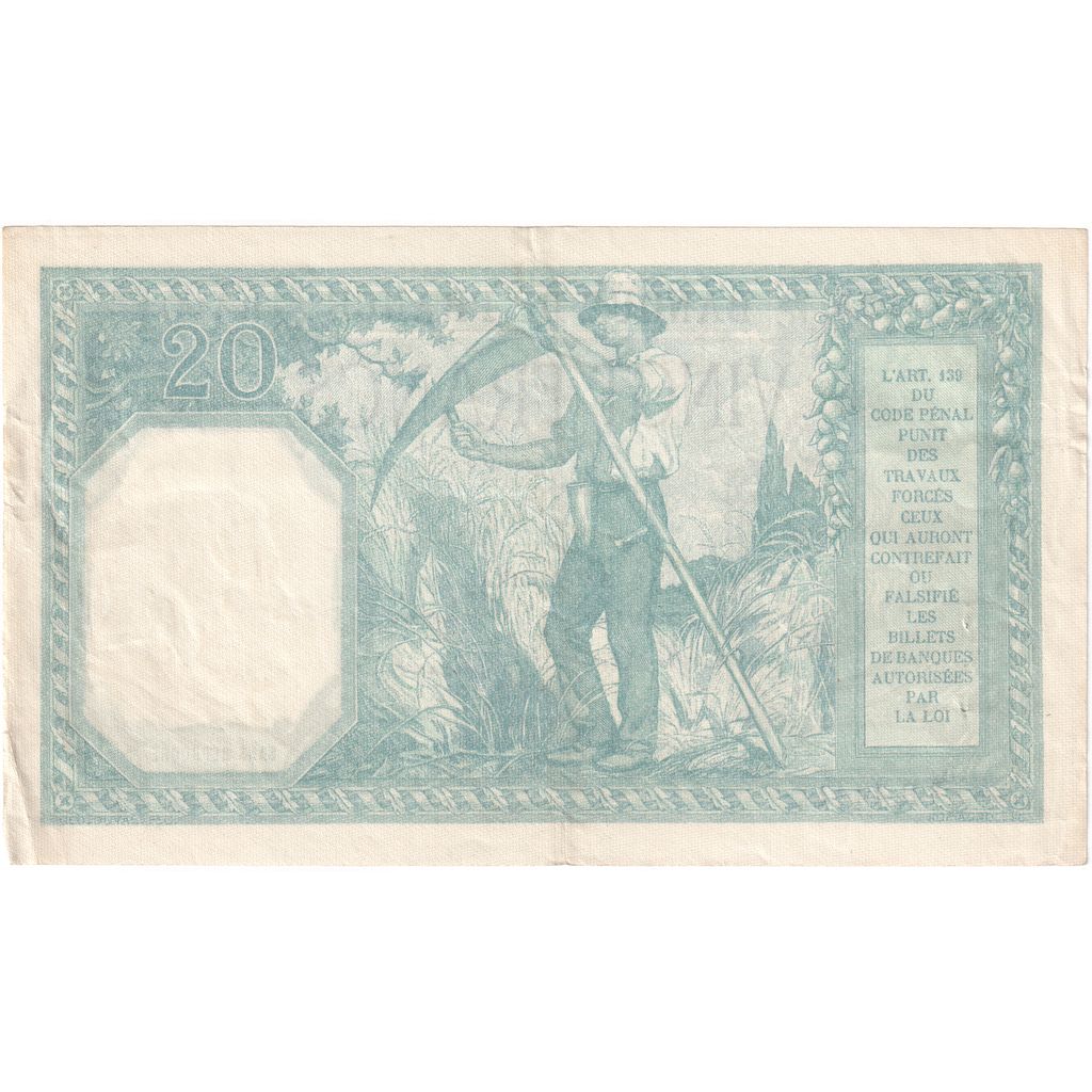 Francia, 20 Francs, 1918-04-26, R.4441, SPL-