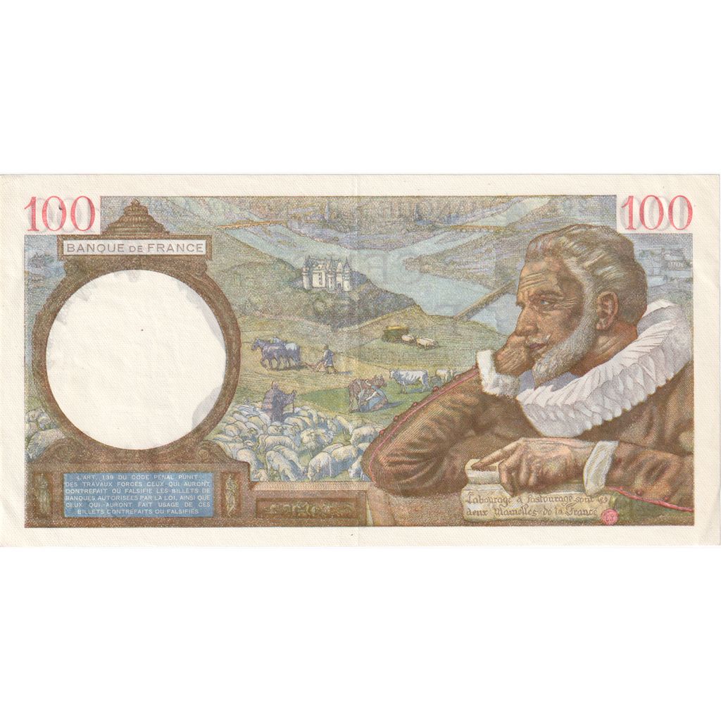 Frankrijk, 100 Francs, 1941-10-30, A.25264, SPL