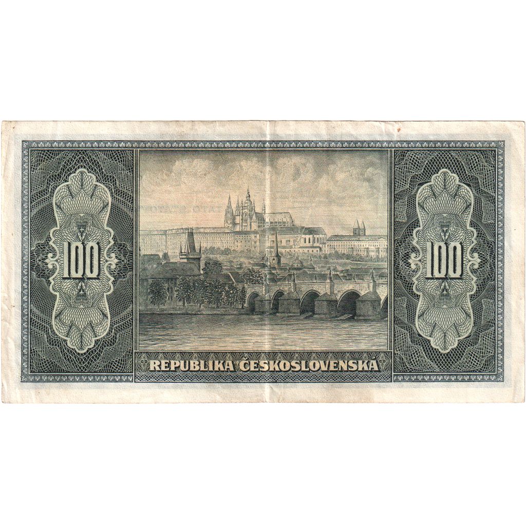 Cecoslovacchia, 100 Korun, MB