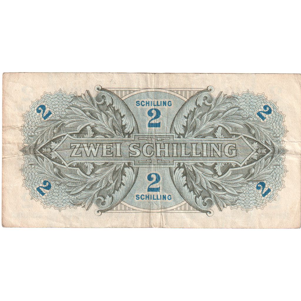 Oostenrijk, 2 Schilling, SÉRIE 1944., TB
