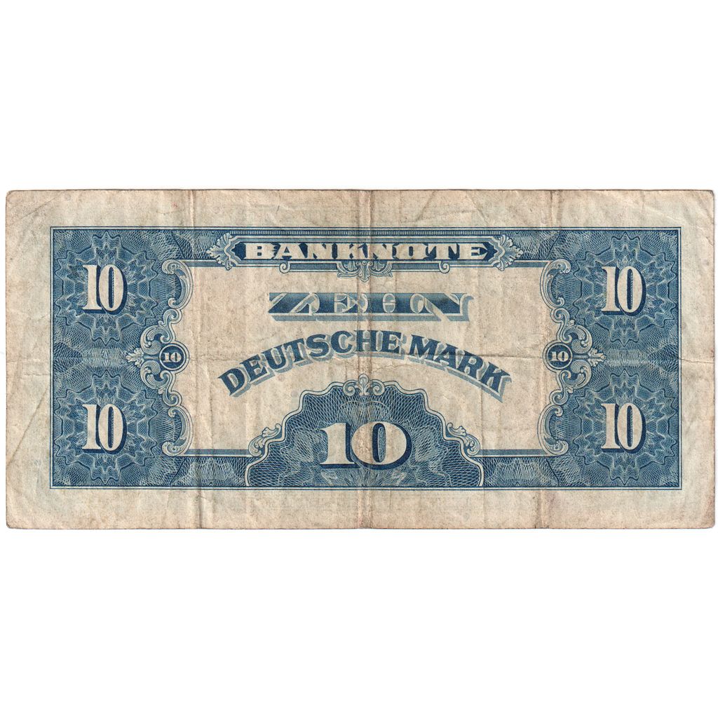 ALEMANIA - REPÚBLICA FEDERAL, 10 Deutsche Mark, BC