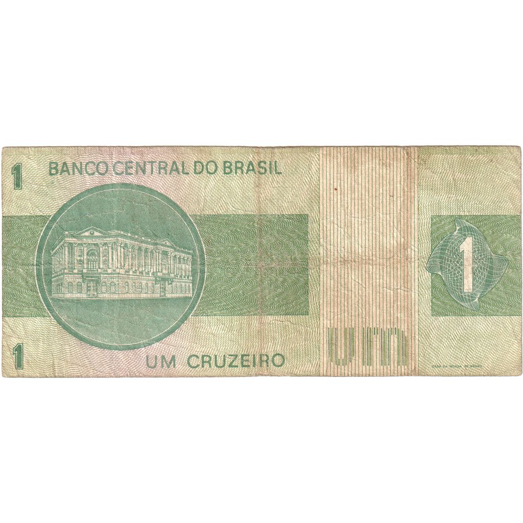 Brazylia, 1 Cruzeiro, VG(8-10)