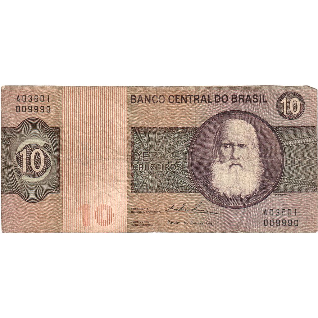 Brasilien, 10 Cruzeiros, SGE