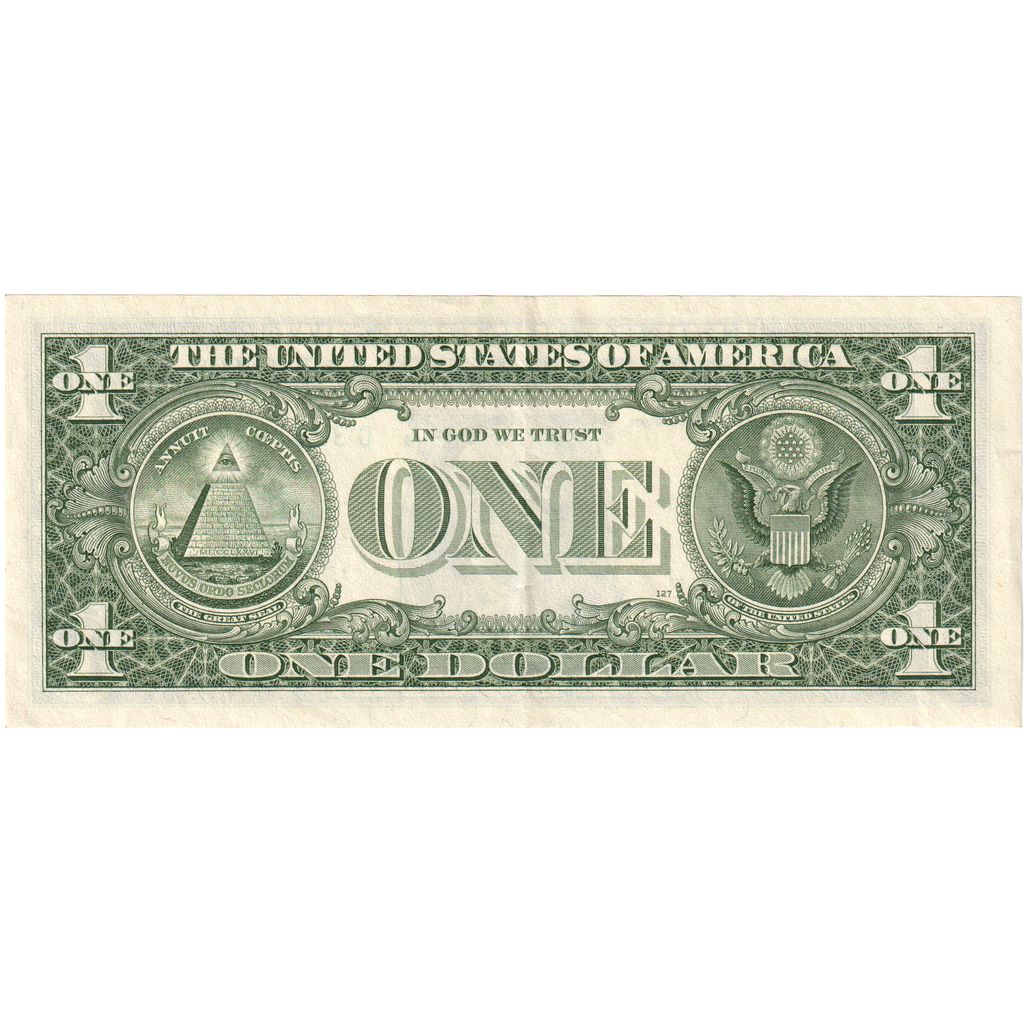 United States, 1 Dollar, EF(40-45)