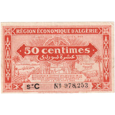 Algeria, 50 Centimes, 1944-01-31, AU(55-58)