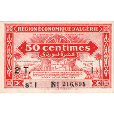 Algeria, 50 Centimes, 1944-01-31, AU(55-58)