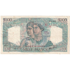 France, 1000 Francs, Minerve et Hercule, 1946-03-07, U.233, VF(30-35)