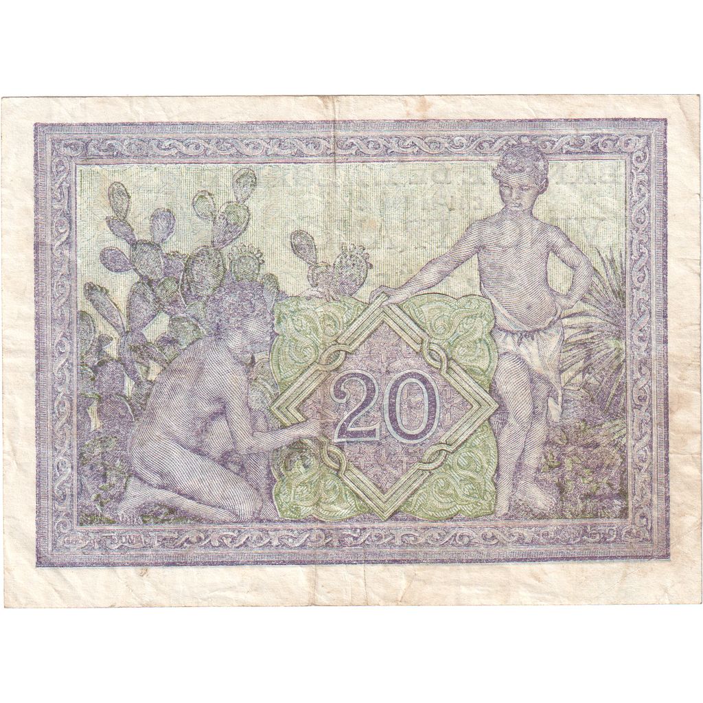 Algeria, 20 Francs, 1943-11-17, EF(40-45)