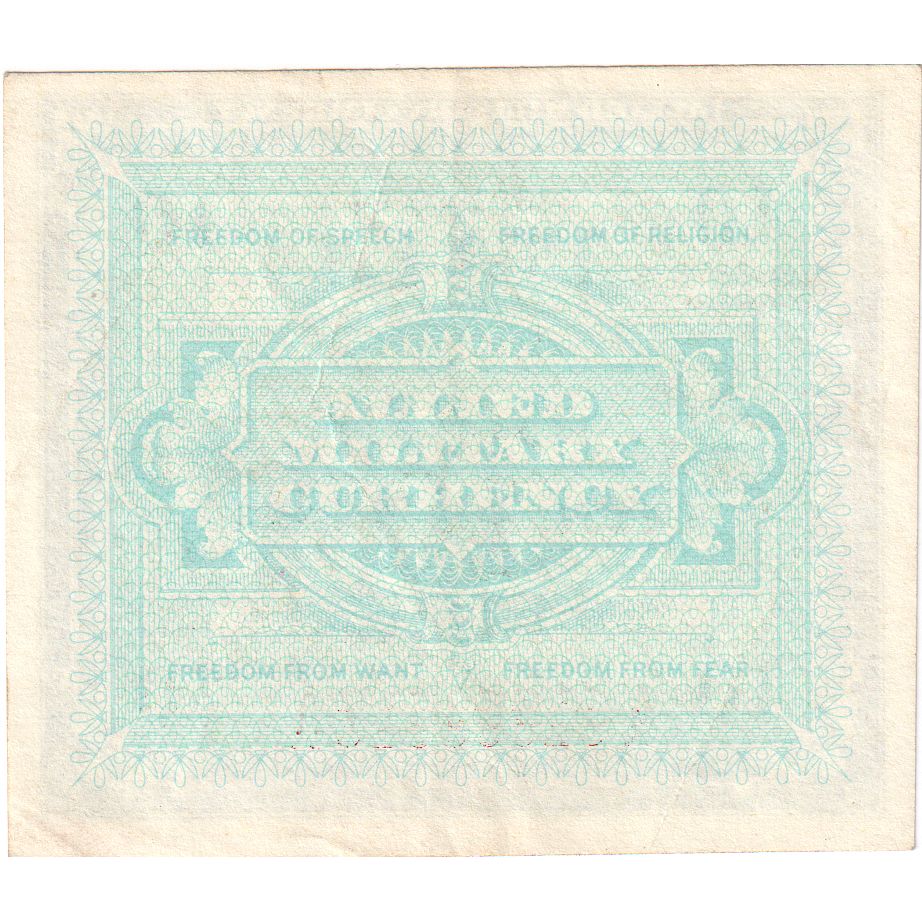 Italia, 10 Lire, Undated (1943), MBC+