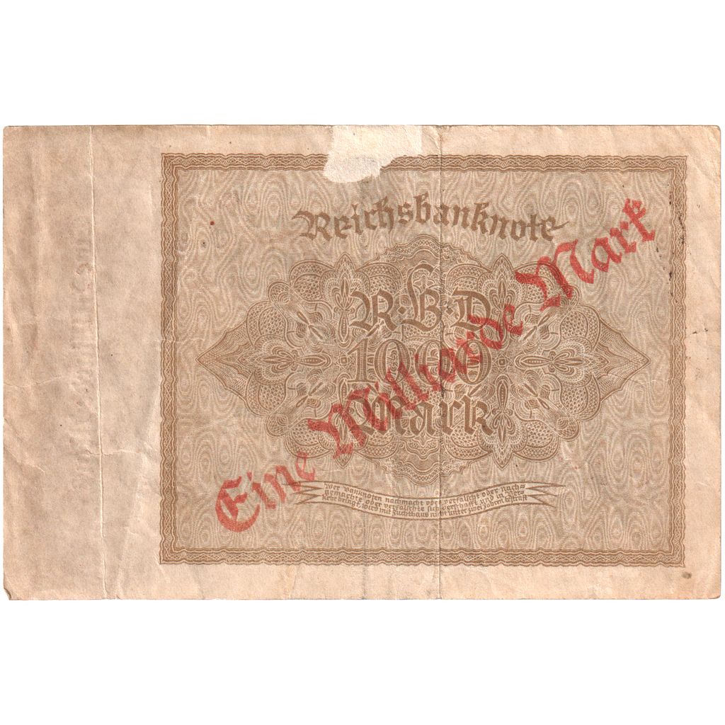 Germany, 1000 Mark, 1922-12-15, VF(20-25)