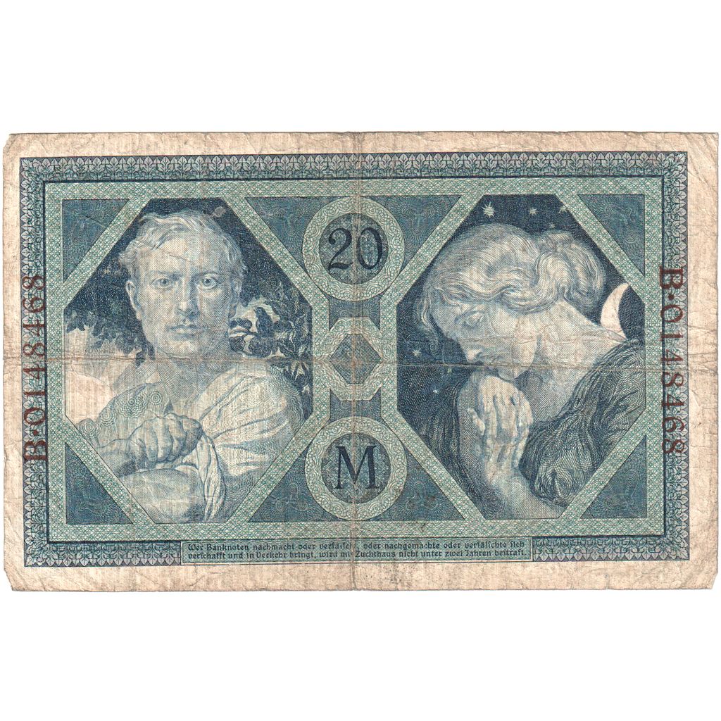Deutschland, 20 Mark, 1915-11-04, SGE