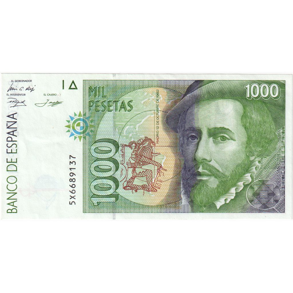 España, 1000 Pesetas, MBC