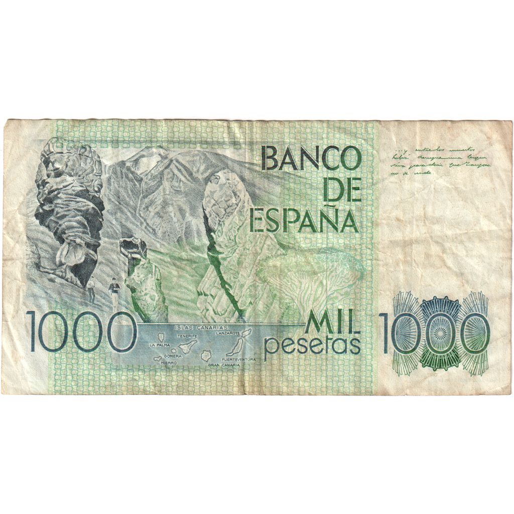 Spagna, 1000 Pesetas, 1979-10-23, MB