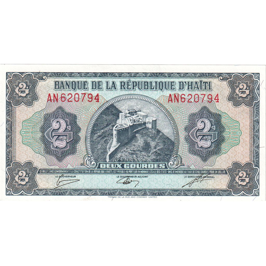 Haïti, 2 Gourdes, 1979, NEUF